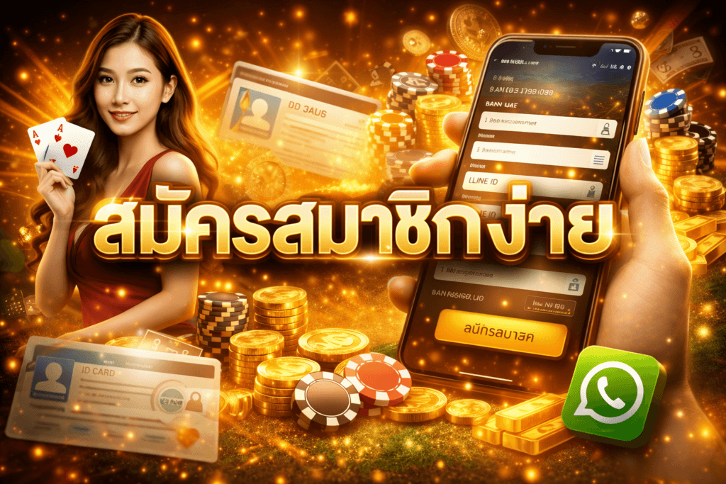 สมัครสมาชิกง่าย